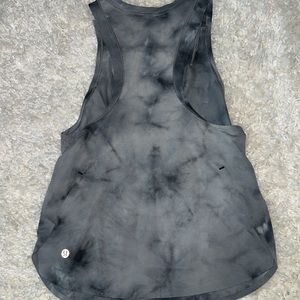 Lululemon Racerback Tank lightweight fabric size 2 Diamond Dye